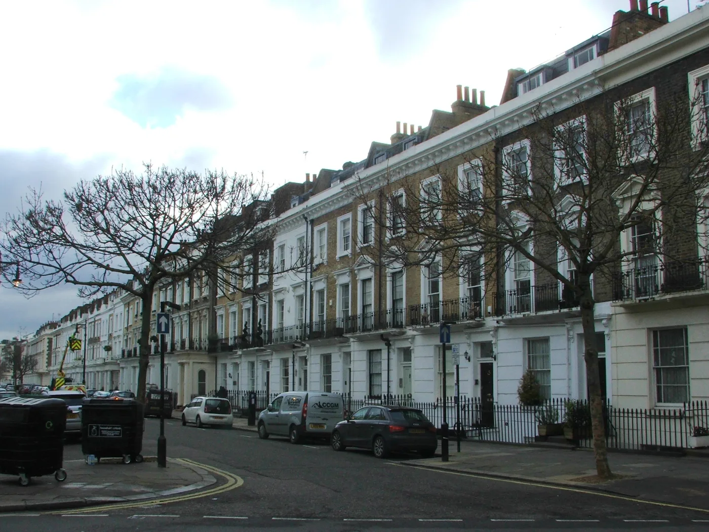 Alderney Street, Pimlico. SW1V recorded 159 flat sales in the year to June 2026 at a median of £620,000, one of the three biggest markets in the borough